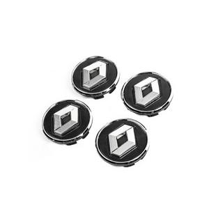Velgnaafdoppen zwart met ring 81568 (57 mm naar 49 mm, 4 stuks) foto 1