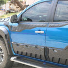 Mitsubishi L200 2015–2024 Bovenste deurlijsten 2019+ (6 stuks, ABS) foto 4