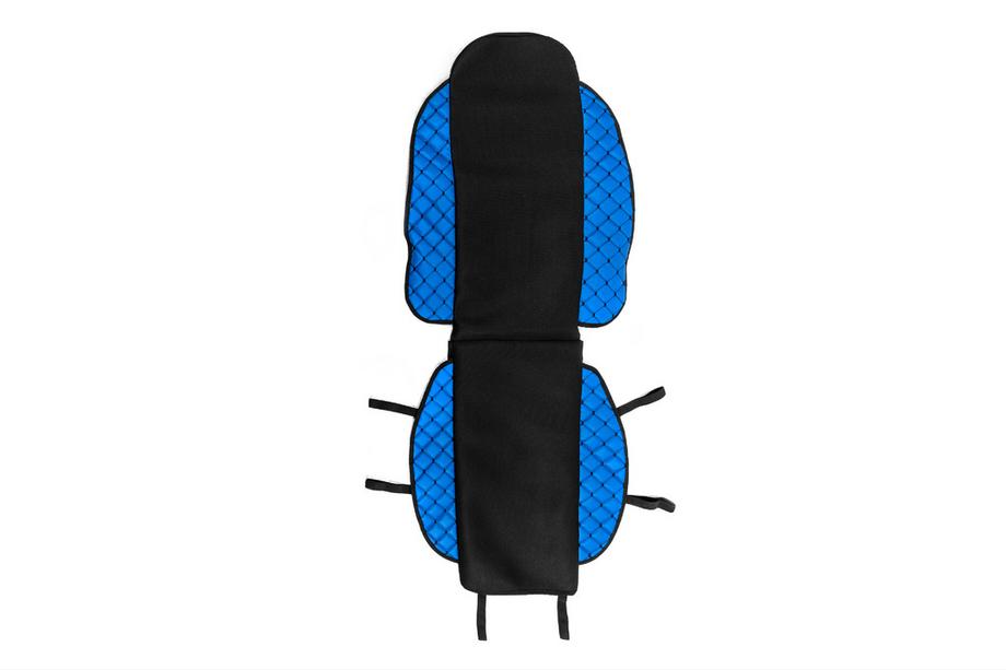 Stoelhoes ECO + stof (1 st., blauw met zwart stiksel + stof) Image