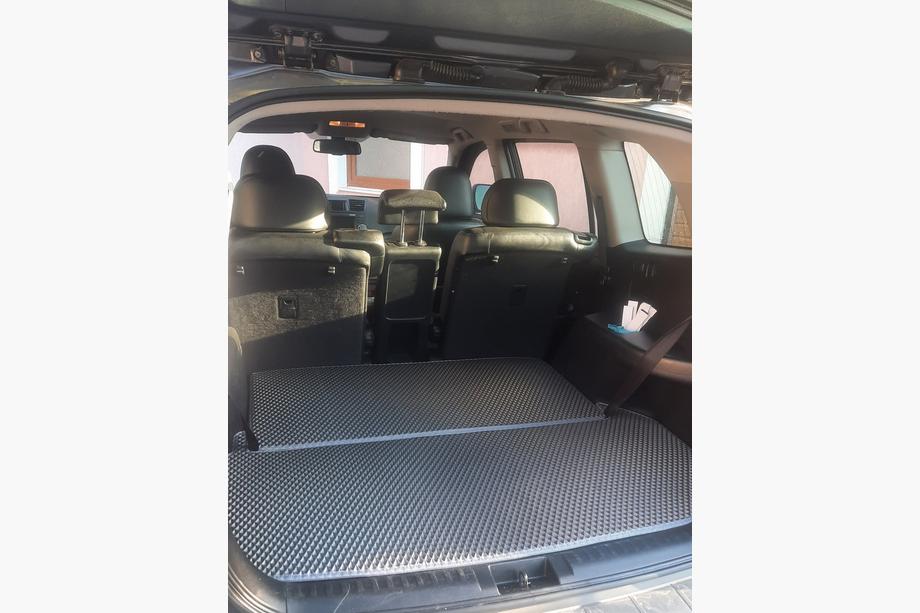 Toyota Highlander 2008–2013 EVA kofferbakmat (2-delig, zwart) Image