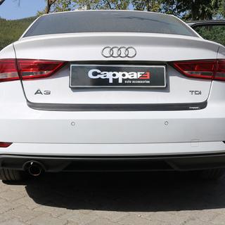 Chroomlijst voor achterbumper EuroCap (2017-2020, ABS) Audi A3 2012–2020 foto 1