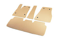 Tesla Model S 2012– EVA automatten (2012-2021, beige) foto 2