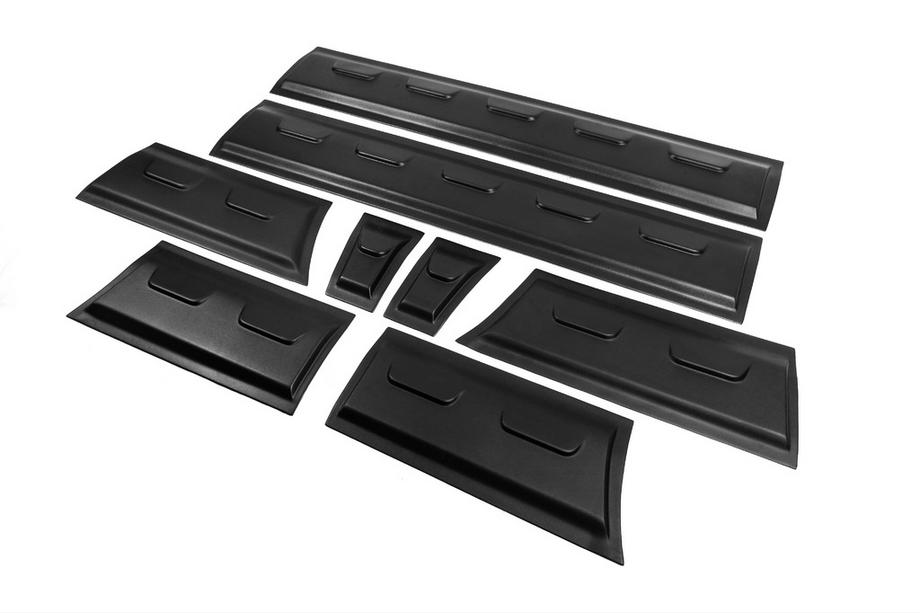 Ford Transit 2000–2014 Deurlijsten EuroCap (8 stuks, ABS, lange basis) Image