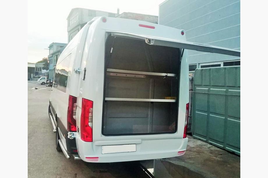 Mercedes Sprinter W907/W910 2018– Dakdrager (hoog dak) Foto 1