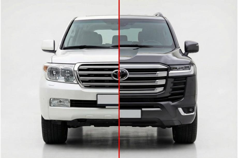 Toyota Land Cruiser 200 2007–2021 Restylingkit voor LC 300 High-Line (complete set) Image