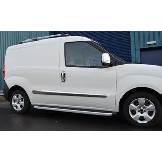 RVS deurgreep covers en omlijsting (8-delig) Peugeot Bipper 2008–2017 foto 2