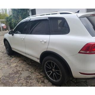 Raamwinddeflectoren met chroomlijst (4 stuks, Niken) Volkswagen Touareg 2010–2018 foto 1