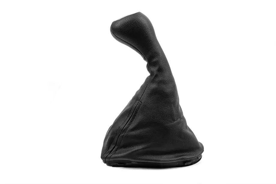 Mercedes E-class W211 2002–2009 Pookknop en pookhoes OEM Elegance-Mercedes (kunstleer) Foto 3