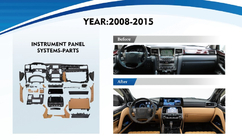 Lexus LX570/450d 2008–2022 Interieur upgradeset voor LX600 (Full) foto 2