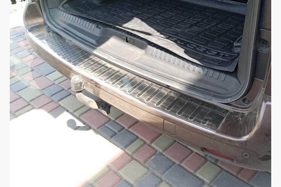 Toyota Proace 2016– RVS achterbumperbeschermplaat met omgezette rand Carmos Image