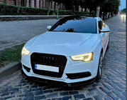 Audi A5 2007–2015 Voorbumper lip spoiler (voor Base, 2011-2015, in grondlak/voor spuiten) foto 2