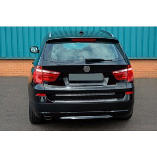 RVS achterbumperbeschermer OmsaLine (glanzend, roestvrij) BMW X3 F25 2011–2018 foto 3