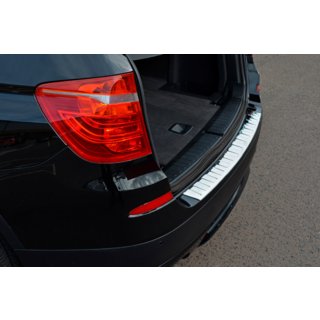 RVS achterbumperbeschermer OmsaLine (glanzend, roestvrij) BMW X3 F25 2011–2018 foto 1