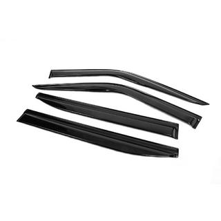 Raamwindschermen (set 4 stuks, EuroCap) Fiat Doblo II 2010–2022 foto 2