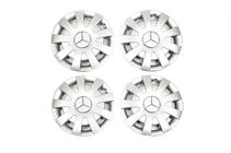 Mercedes Sprinter W906 2006–2018 Grijze ABS wieldoppen R16 (1 borgring, 4 stuks) foto 2