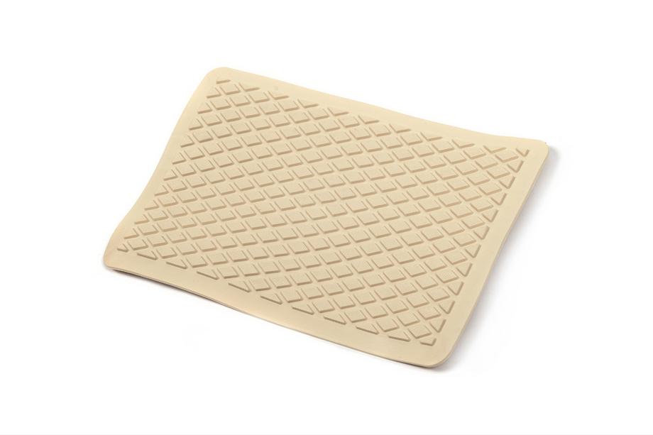 Rubberen hielplaat (beige) Image