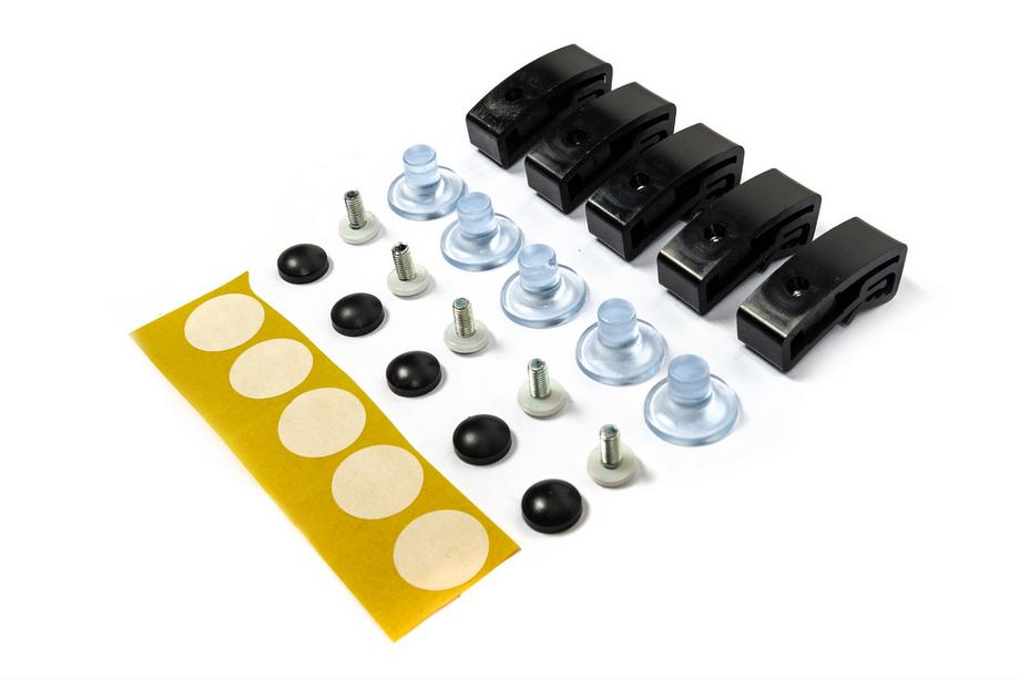 Bevestigingsset voor motorkapdeflector (5 stuks, EuroCap) Foto 2