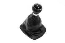 Volkswagen Passat B5 1997–2005 Pookknop en pookhoes zwart (5-versnellingen) foto 2