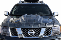 Nissan Navara 2006–2015 Motorkapcover (ABS) foto 2