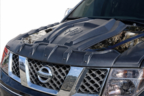 Nissan Navara 2006–2015 Motorkapcover (ABS) foto 1