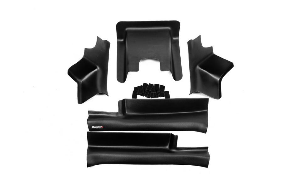 Renault Duster 2018–2024 Interieur dorpellijsten EuroCap (5 stuks, ABS) Foto 7