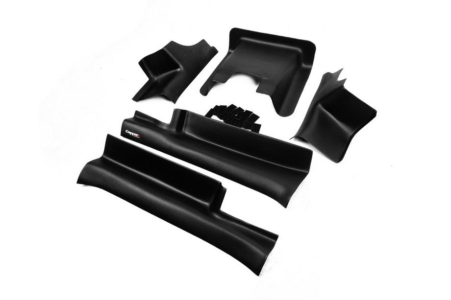 Renault Duster 2018–2024 Interieur dorpellijsten EuroCap (5 stuks, ABS) Foto 9