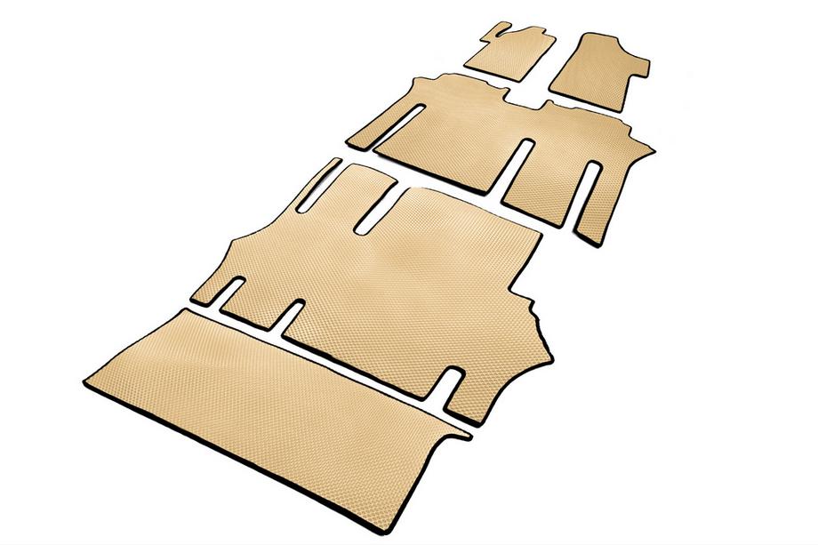 Mercedes Vito W639 2004–2014 EVA V2 automatten (alleen afhalen, complete set voor het interieur, beige) Image