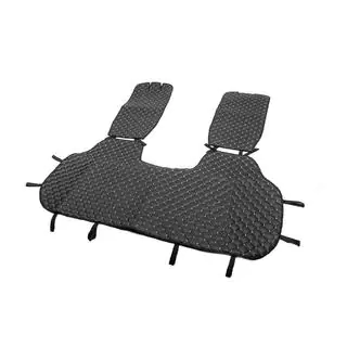 Stoelhoezen voor achterbank ECO (set, zwart met grijs stiksel) foto 3