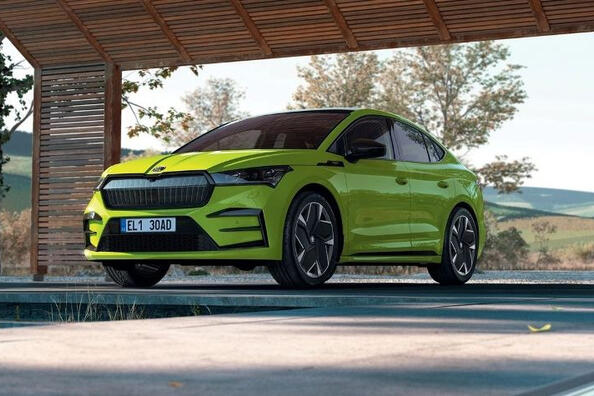 Elektrische sportieve crossover Skoda Enyaq Coupe RS iV 4x4