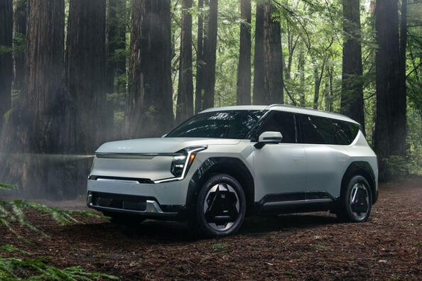 Zevenzits elektrische crossover Kia EV9