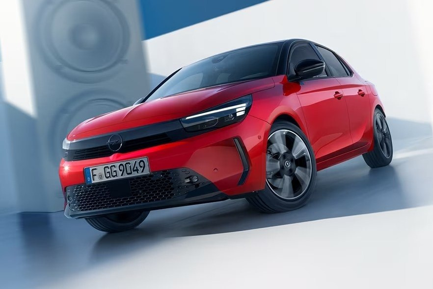 Gefacelifte versie van de compacte hatchback Opel Corsa F