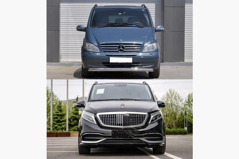 Mercedes Viano 2004–2014 Restylingkit voor W447 Maybach Foto 11