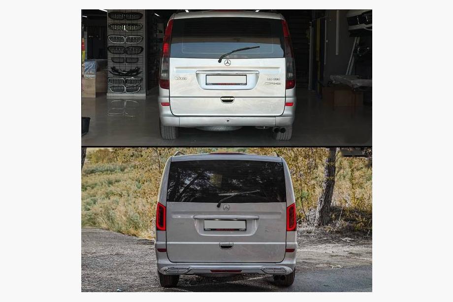 Mercedes Viano 2004–2014 Restylingkit voor W447 Maybach Foto 7