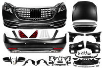 Mercedes S-class W221 2005–2013 Facelift kit voor X222 Maybach S600 foto 2
