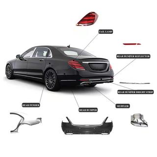 Facelift kit voor X222 Maybach S600 Mercedes S-сlass W221 2005–2013 foto 4