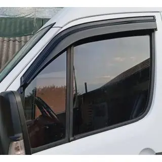 Winddeflectoren voor zijruiten (2 stuks, EuroCap) Volkswagen Crafter 2006–2016 foto 1