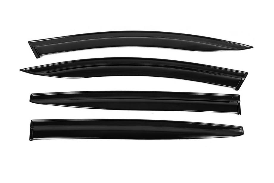 Dacia Sandero 2021– Raamwindschermen (set 4 stuks, EuroCap) Image