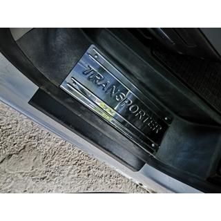Carmos V3 instaplijsten binnen (3-delig, RVS) Volkswagen T5 Transporter 2003–2010 foto 1