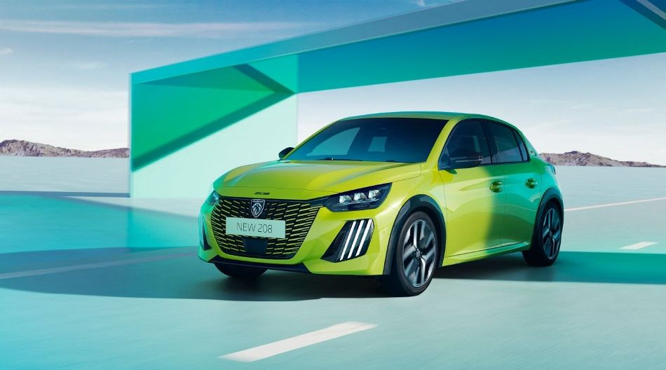Vernieuwde compacte hatchback Peugeot 208