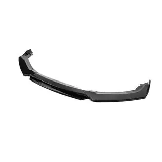 Front bumper lip V4 (zwart) foto 2