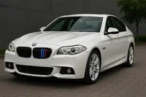 BMW 5 Serie F10/F11 2010–2016 Grille-inserts 2010-2013 (3 stuks) foto 1