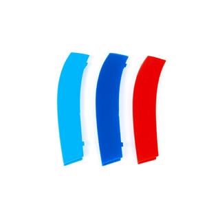Grille-inserts 2010-2013 (3 stuks) BMW 5 Serie F10/F11 2010–2016 foto 4