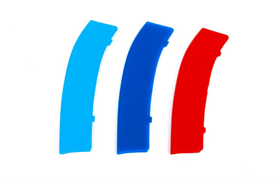 BMW 3 Serie F30/F31 2012–2019 Grillstrips voor 11-spijls grille (3 stuks) Foto 4