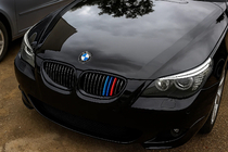 BMW 5 Serie E60/E61 2003–2010 Niergrilles (3 stuks) foto 1