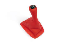 BMW 3 Serie E46 1998–2006 OEM pookhoes + versnellingspookknop (rood) foto 3