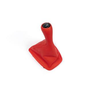 OEM pookhoes + versnellingspookknop (rood) foto 3