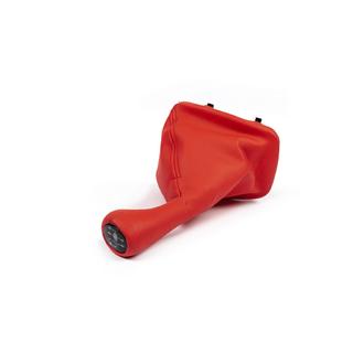 OEM pookhoes + versnellingspookknop (rood) foto 4