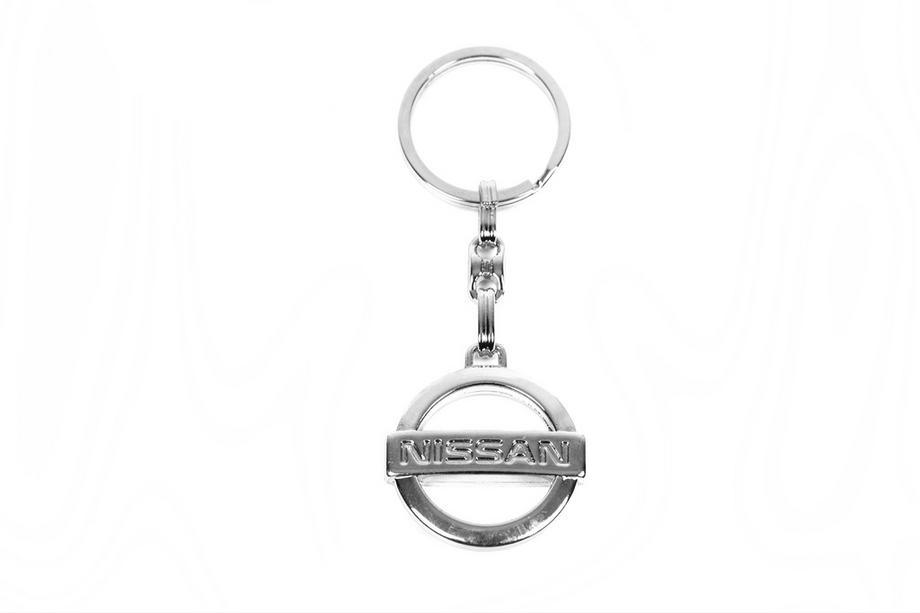 Nissan Metalen sleutelhanger met Nissan-logo Image
