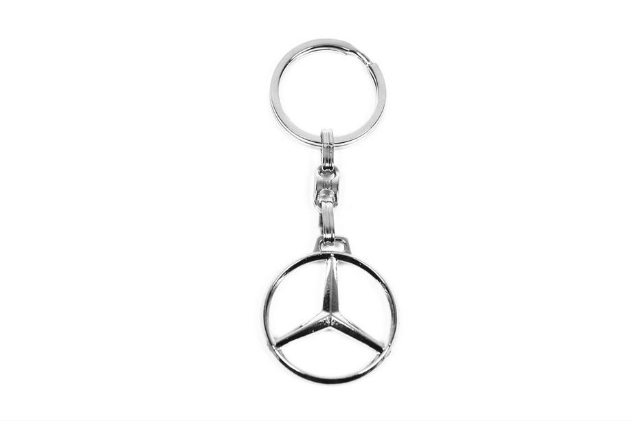 Mercedes-Benz Metalen sleutelhanger met Mercedes-logo Image