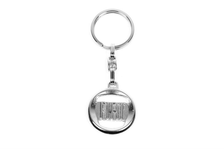Fiat Metalen sleutelhanger met Fiat-logo Image
